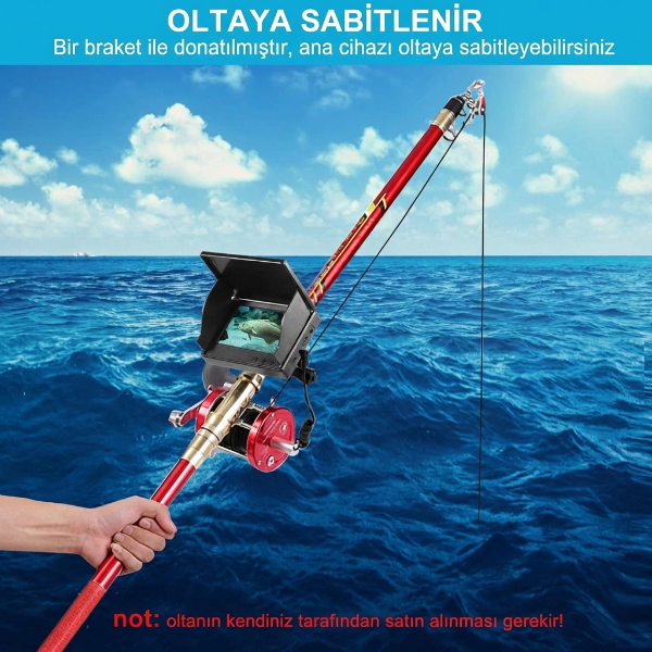 25 Metre Sualtı Balık Tutma Kamerası  - 5